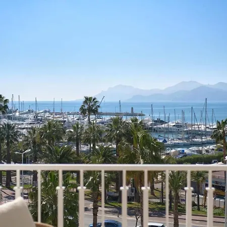Ref 2028 Croisette - Superb With Panoramic Sea View For Rent Канны